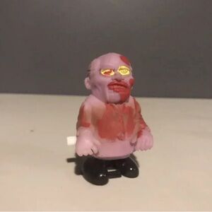 Rubber wind up zombie toy